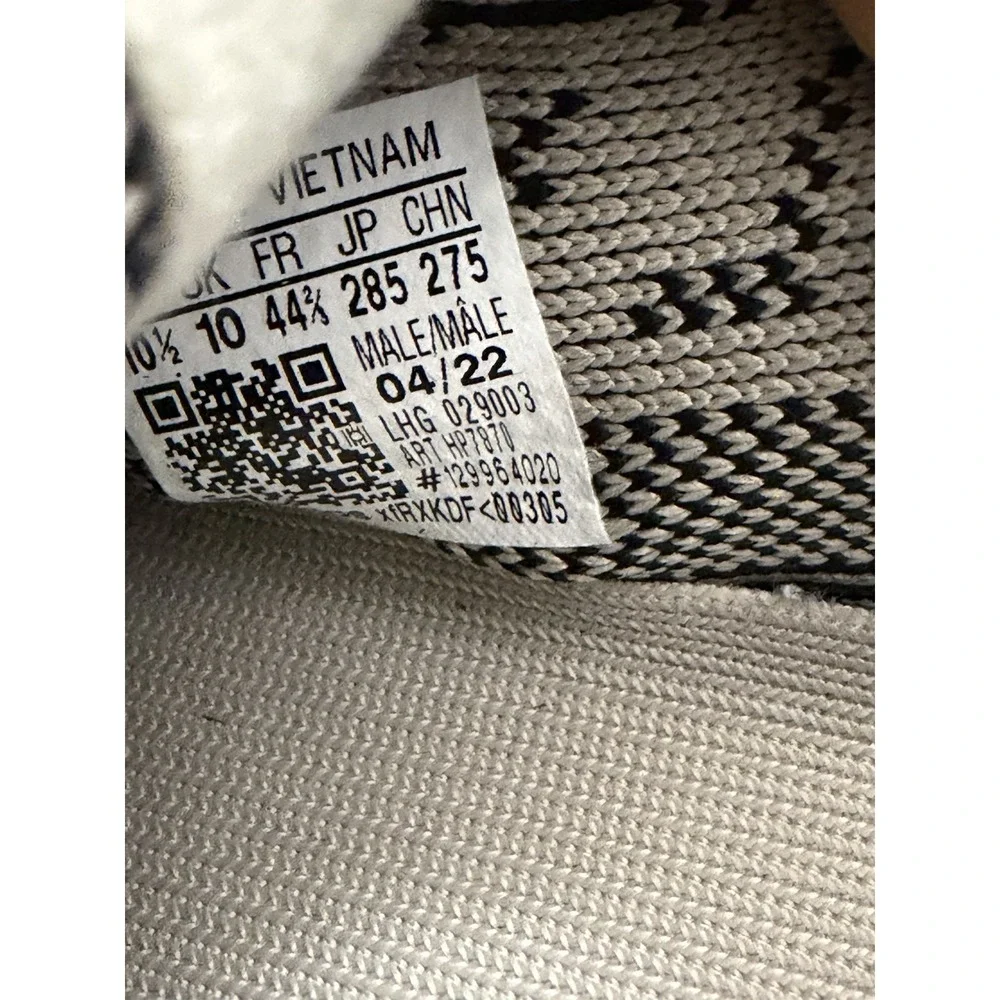 adidas Yeezy Boost 350 V2 Slate Low Top Lace-Up Men's Sneakers HP7870 2022